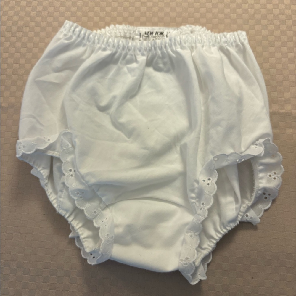 New I C M Double Seated Panty Girls Size 6